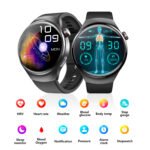 Fashion Smart Watch For Men Women Healthy Mornitoring Ips Screen Fitness Tracker With Bluetooth Call IP67 Waterproof Heart Rate Sleep SpO2 Monitor Pedometer Multiple Sports For Android IOS - Image 8