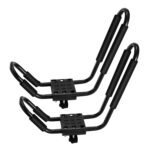 Universal Kayak Roof Rack J Bar, 1 Pairs-Bar Rack HD Kayak Carrier Canoe Boat Surf Ski Roof Top Mount Car SUV Crossbar - Image 2
