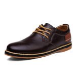 Large Size Leather Shoes Men 48 Leather British Shoes Men - Image 6