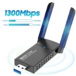 USB 3.0 Wireless WIFI Adapter 1300Mbps Long Range Dongle Dual Band 5Ghz Network - Image 8