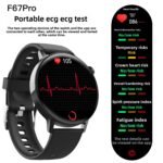 Smart Watch Non-Invasive Blood Glucose Body Temperature Blood Pressure Blood Oxygen Automatic Measurement ECG Ppg Blood Lipid Health Manager - Image 6