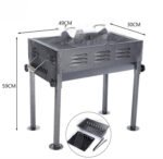 Outdoor Portable Household Charcoal Grill - Image 8