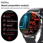 Smart Watch Non-Invasive Blood Glucose Body Temperature Blood Pressure Blood Oxygen Automatic Measurement ECG Ppg Blood Lipid Health Manager - Image 4