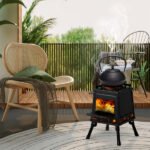 36x36x46.5cm Wood Camping Stove - Image 5