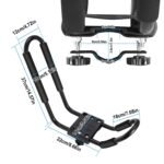 Universal Kayak Roof Rack J Bar, 1 Pairs-Bar Rack HD Kayak Carrier Canoe Boat Surf Ski Roof Top Mount Car SUV Crossbar - Image 10