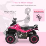 Toddler Push Car Foot-to-Floor 4 Wheels Music Light For Kids 18-36 Months - Image 4