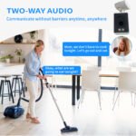 Window-Specific Security Camera, HD Night Vision USB Powered, Mobile Remote Window View, No Wiring Easy Install Home Security Cam - Image 4