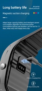 Smart Watch P20 Blood Oxygen  Blood Pressure Heart Rate Monitoring - Image 9