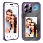IPhone15 PRO PROMAX NFC Ink Screen Flip Phone Case Smart Creative DIY Custom All-Inclusive Case - Image 4