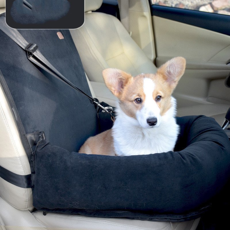 CJGY135264501AZ Car Kennel Pet Travel Car Seat Small And Medium-sized Dog Kennel Cushion Pets Supplies - Image 1