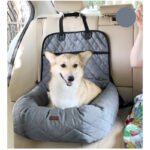 2 In 1 Pet Dog Carrier Folding Car Seat Pad Thickened Multi-purpose Pet Bed Dog Car Mattress Pets Supplies