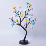 Table Lamp Flower Tree Rose Lamps Fairy Desk Night Lights USB Operated Gifts For Wedding Valentine Christmas Decoration - Image 9