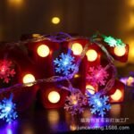 LED Snowflake Lighting Chain Solar Decorative Lamp - Image 17