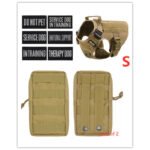 Military Tactical Dog Harness German Shepherd Adjustable Pet Dog Back