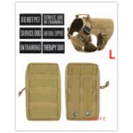 Military Tactical Dog Harness German Shepherd Adjustable Pet Dog Back - Image 3