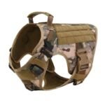 Military Tactical Dog Harness German Shepherd Adjustable Pet Dog Back - Image 33
