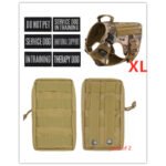 Military Tactical Dog Harness German Shepherd Adjustable Pet Dog Back - Image 16