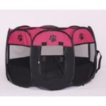 Folding Octagonal Pet Fence Oxford Cloth Cat And Dog Kennel - Image 16