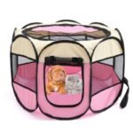 Folding Octagonal Pet Fence Oxford Cloth Cat And Dog Kennel - Image 15