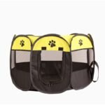 Folding Octagonal Pet Fence Oxford Cloth Cat And Dog Kennel