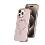 New Colorful Magnetic Bracket Phone Case With Holder Stand Cover For Magesafe Magnetic Transparent Wireless Charge Case For Phone - Image 21