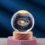 Crystal Ball 3D Inner Carved Solar System Glowing Night Lights Warm Bedside Light Festival And Kid Gift Night Lamp - Image 6