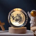 Crystal Ball 3D Inner Carved Solar System Glowing Night Lights Warm Bedside Light Festival And Kid Gift Night Lamp - Image 55