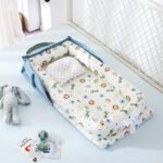 Baby Removable And Washable Bed Crib Portable Crib Travel Bed For Children Infant Kids Cotton Cradle - Image 7