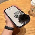 Glitter Astronaut Camera Stand Phone Case For I14 13 12 11 Pro Max XR 14 Plus Invisible Lens Bracket Plating Soft Cover - Image 73