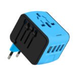 Travel Multifunctional 4 Charging Dock USB Converter - Image 2