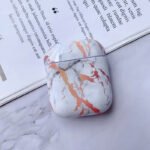 Compatible with Apple, White Marble Case for Airpods Earphone Case - Image 4