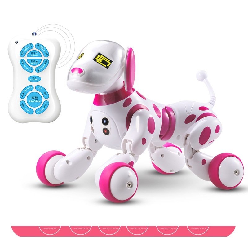 CJWJWJDZ00026-Pink Electronic dog toy - Image 1