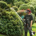 43CC 6-in-1 Multi-Functional Trimming Tools, Gas Hedge Trimmer, Weed Eater, String Trimmer, Brush Cutter, Edger, Pole Saw Chainsaw Pruner With Extension Pole - Image 4