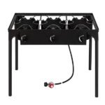 Rectangular Three Eyed Four Legged Gas Burner - Image 2