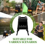 36x36x46.5cm Wood Camping Stove - Image 2