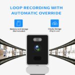 Window-Specific Security Camera, HD Night Vision USB Powered, Mobile Remote Window View, No Wiring Easy Install Home Security Cam - Image 2