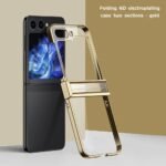 6D Plated Hard PC Case with Tempered Glass for Samsung Galaxy Z Flip 3–6 – Hinge & Camera Protection - Image 11