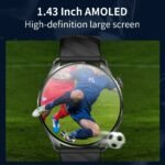 KUMI GW3 Pro Smartwatch – 1.43" AMOLED, IP68 Waterproof, Fitness & Health Tracker - Image 13