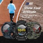 LOKMAT ATTACK-GT Rugged Smartwatch – Bluetooth Calls, Waterproof, Military-Grade, Flashlight - Image 4