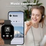 Smartwatch for Men & Women – Multi-Function Fitness Tracker with Call, Message, Weather, Alarm, Remote Camera Control, USB Charging - Image 3