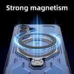 Magnetic Ring Armor Case for Samsung Galaxy A Series & S Series – Includes Mobile Phone Bag - Image 6