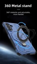 Magnetic Ring Armor Case for Samsung Galaxy A Series & S Series – Includes Mobile Phone Bag - Image 5