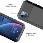 IP54 Waterproof Heavy-Duty Metal Case for iPhone 11–17 Series – Gorilla Glass Protection - Image 10