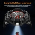 LOKMAT ATTACK-GT Rugged Smartwatch – Bluetooth Calls, Waterproof, Military-Grade, Flashlight - Image 7