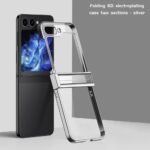 6D Plated Hard PC Case with Tempered Glass for Samsung Galaxy Z Flip 3–6 – Hinge & Camera Protection - Image 10