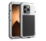 IP54 Waterproof Heavy-Duty Metal Case for iPhone 11–17 Series – Gorilla Glass Protection